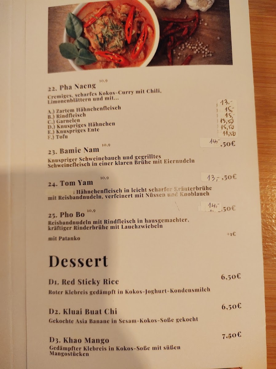 Nui Thai Kitchen Photo Menu 8