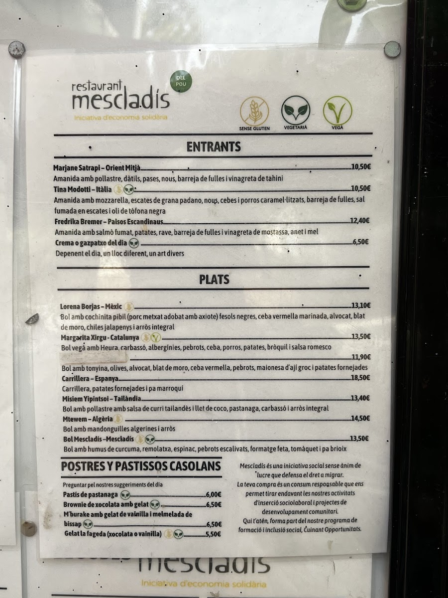 Espai Mescladis Photo Menu 2