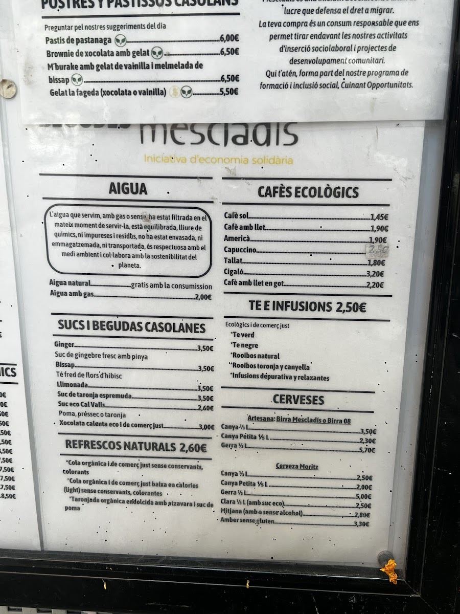 Espai Mescladis Photo Menu 4