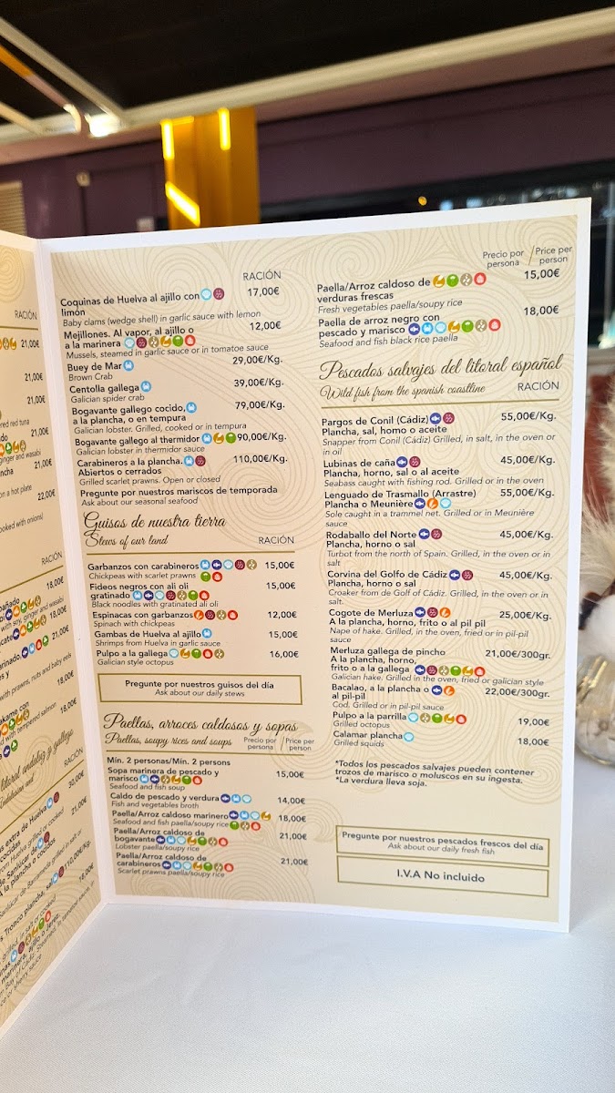 Restaurante MARA Sotogrande - Pto. Photo Menu 10