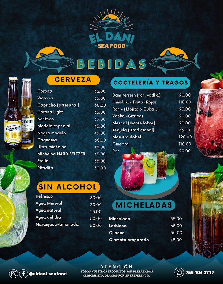 El Dani Sea Food Photo Menu 1