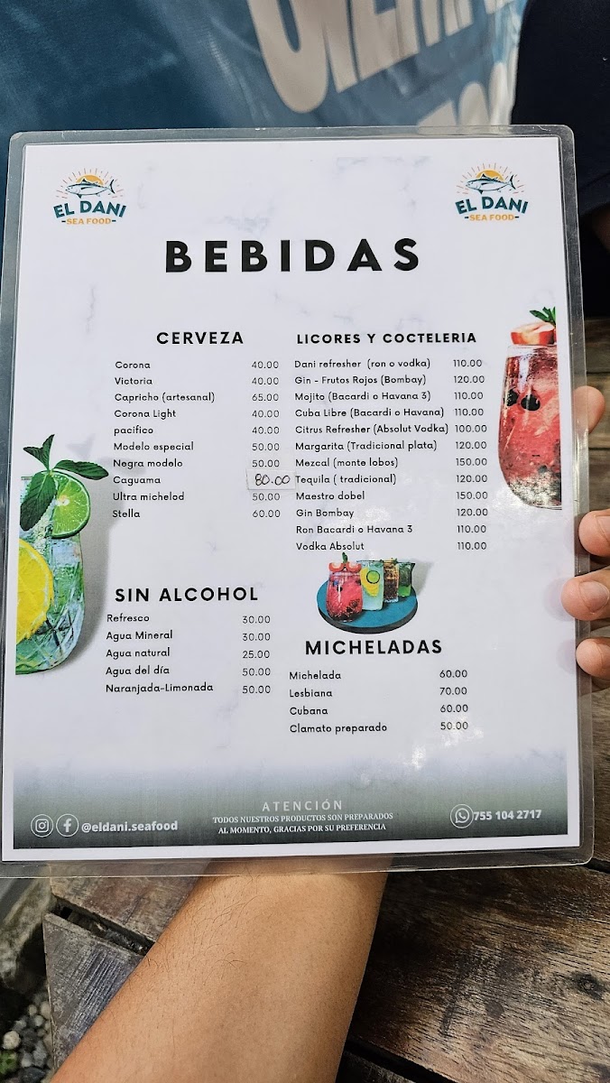 El Dani Sea Food Photo Menu 5