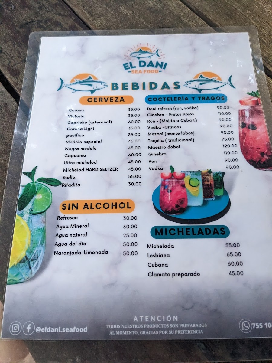 El Dani Sea Food Photo Menu 8