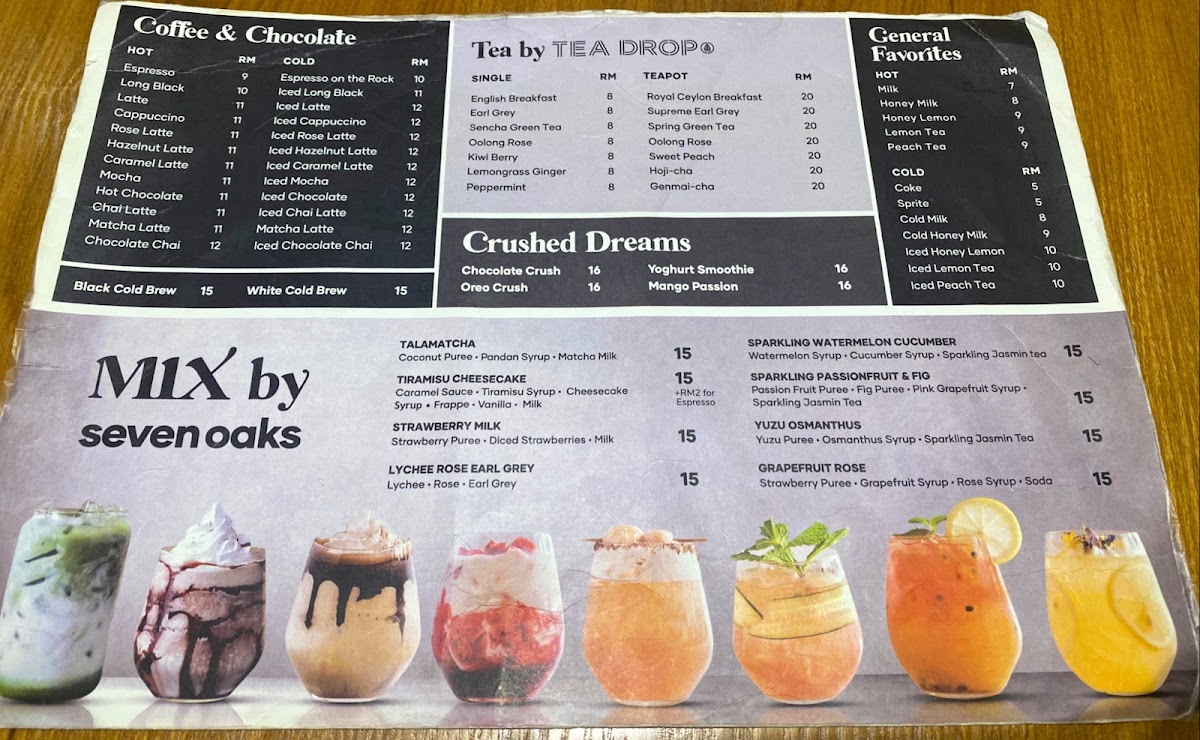 Seven Oaks Bakery Cafe Eco Botanic Photo Menu 10