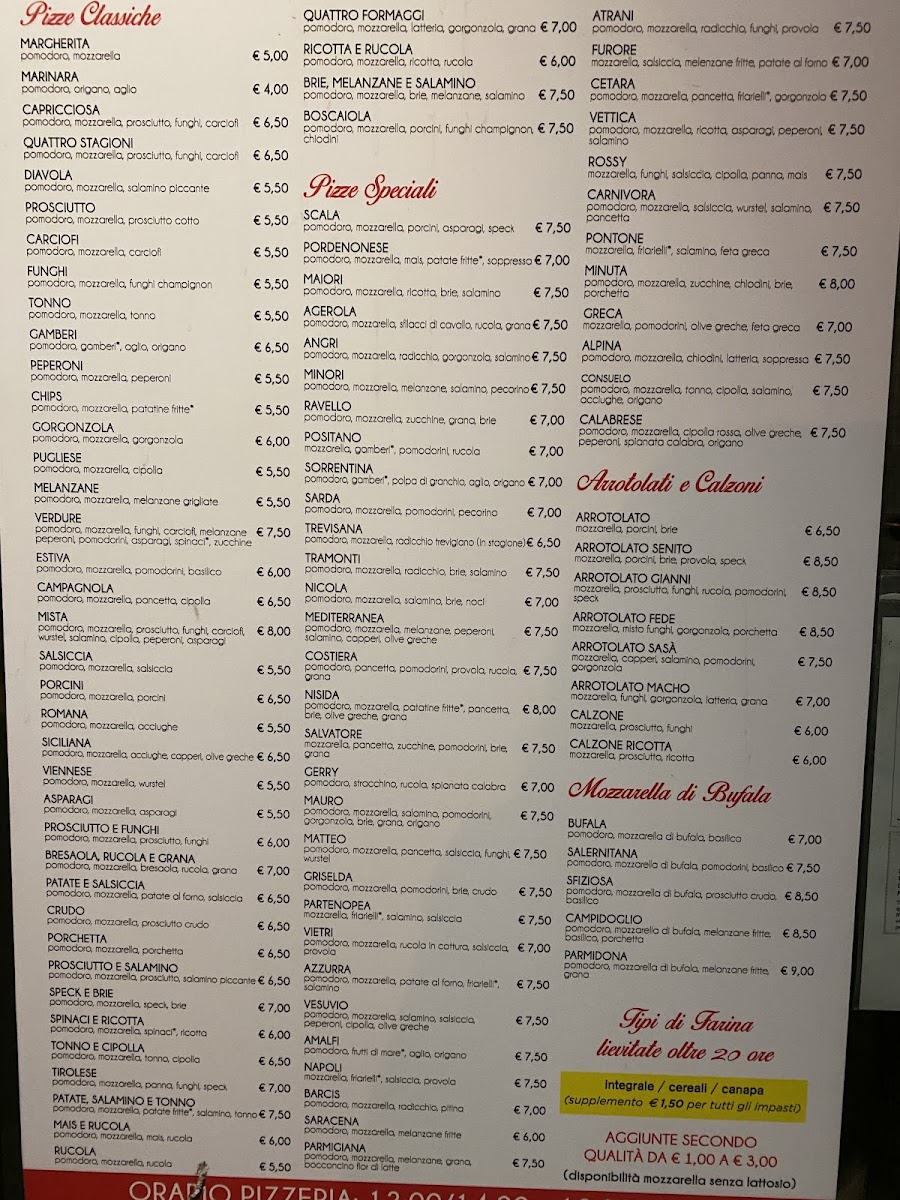 PIZZERIA AMALFI Photo Menu 5