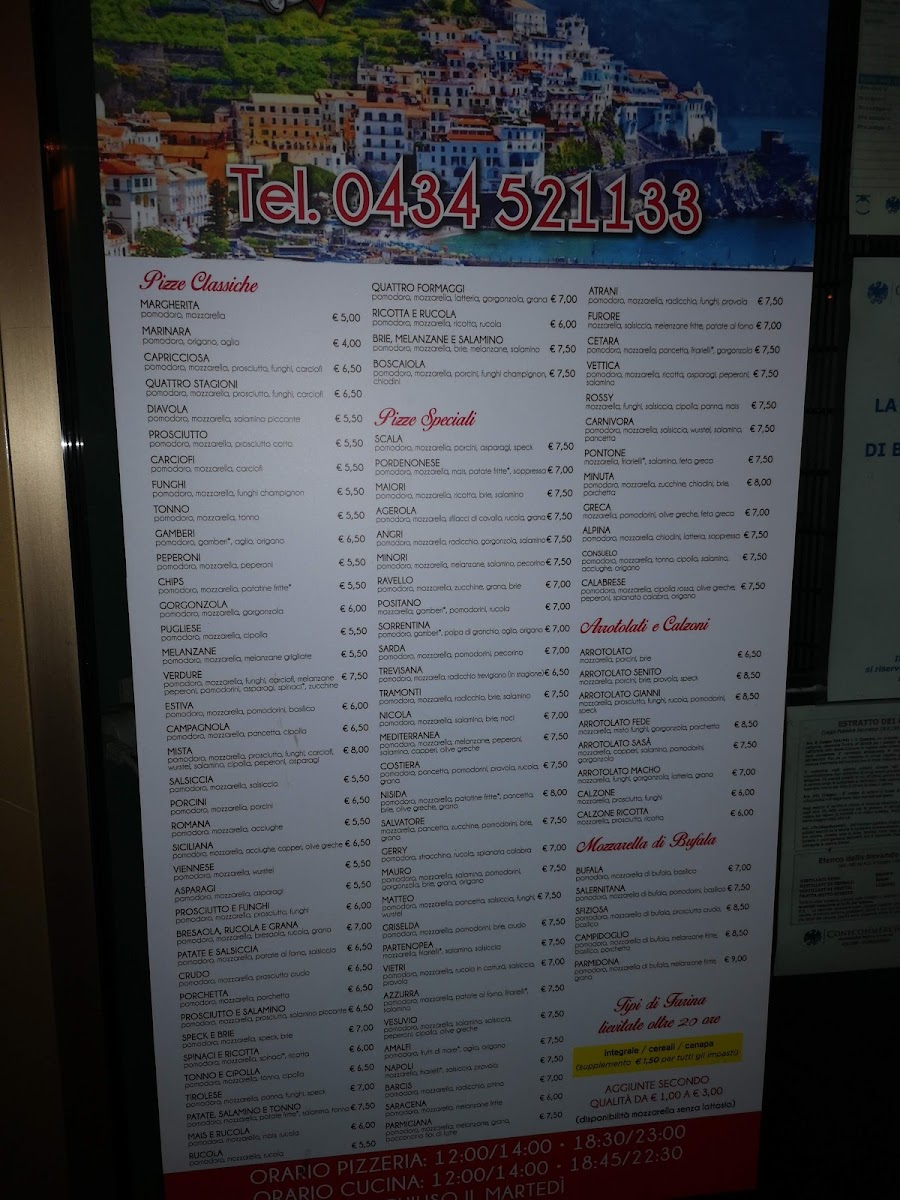 PIZZERIA AMALFI Photo Menu 6