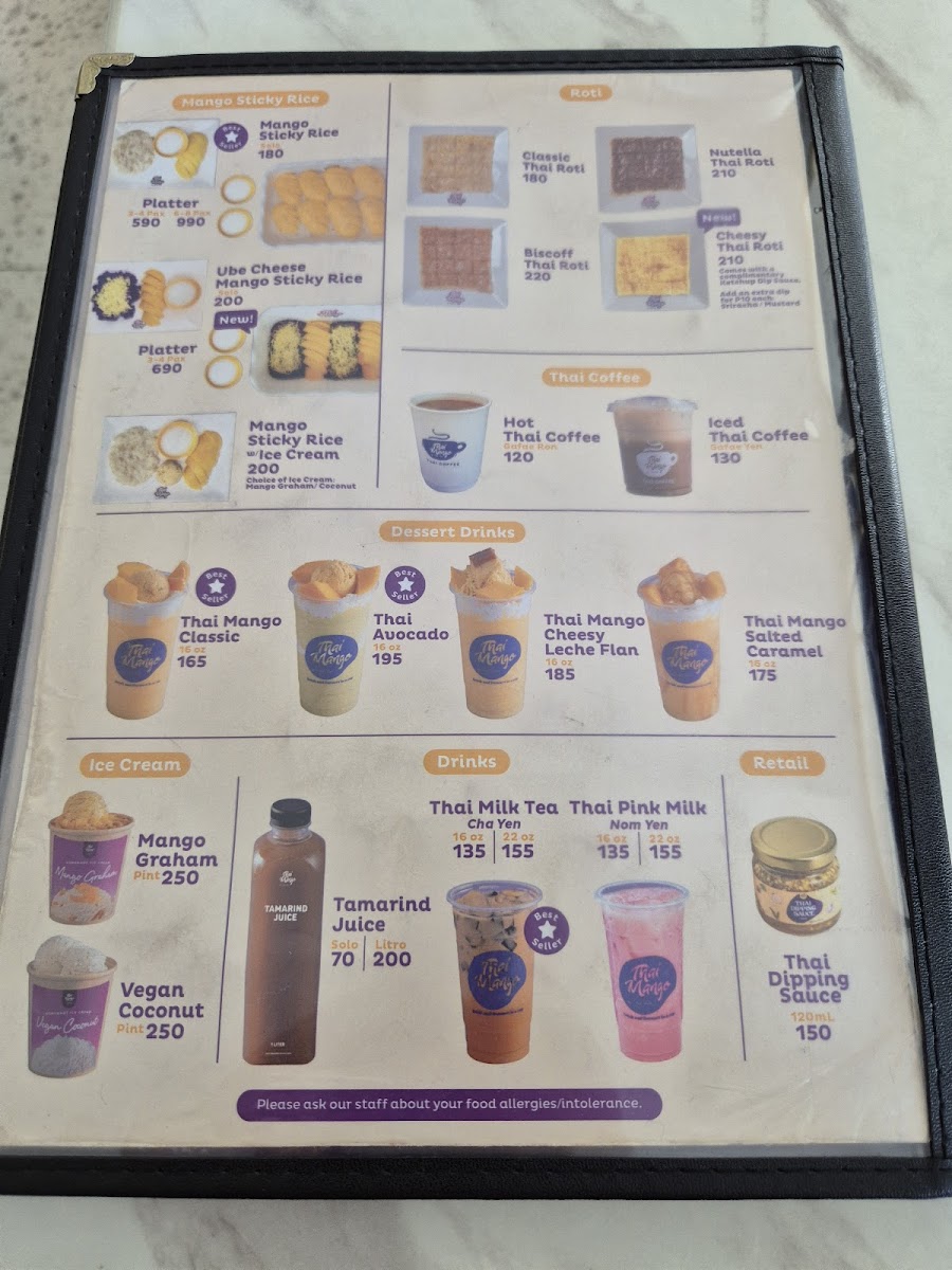 Thai Mango BGC Photo Menu 7
