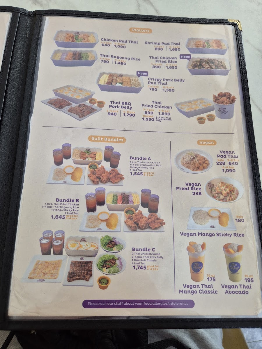 Thai Mango BGC Photo Menu 8