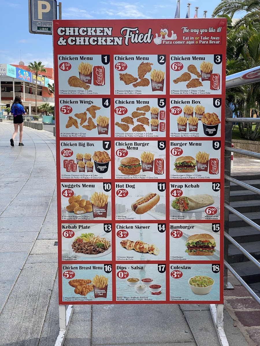 Chicken & chicken fried Photo Menu 2