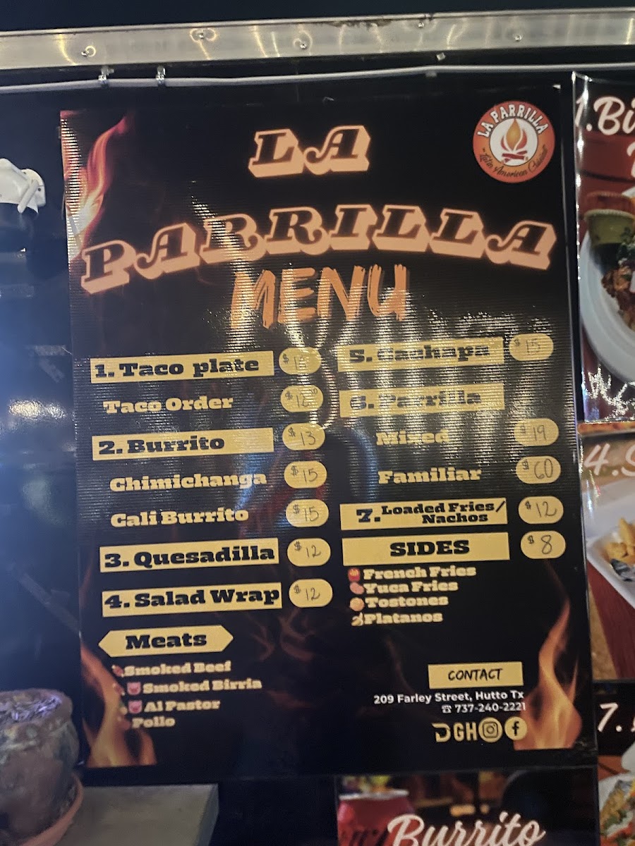 La parrilla lac Photo Menu 5