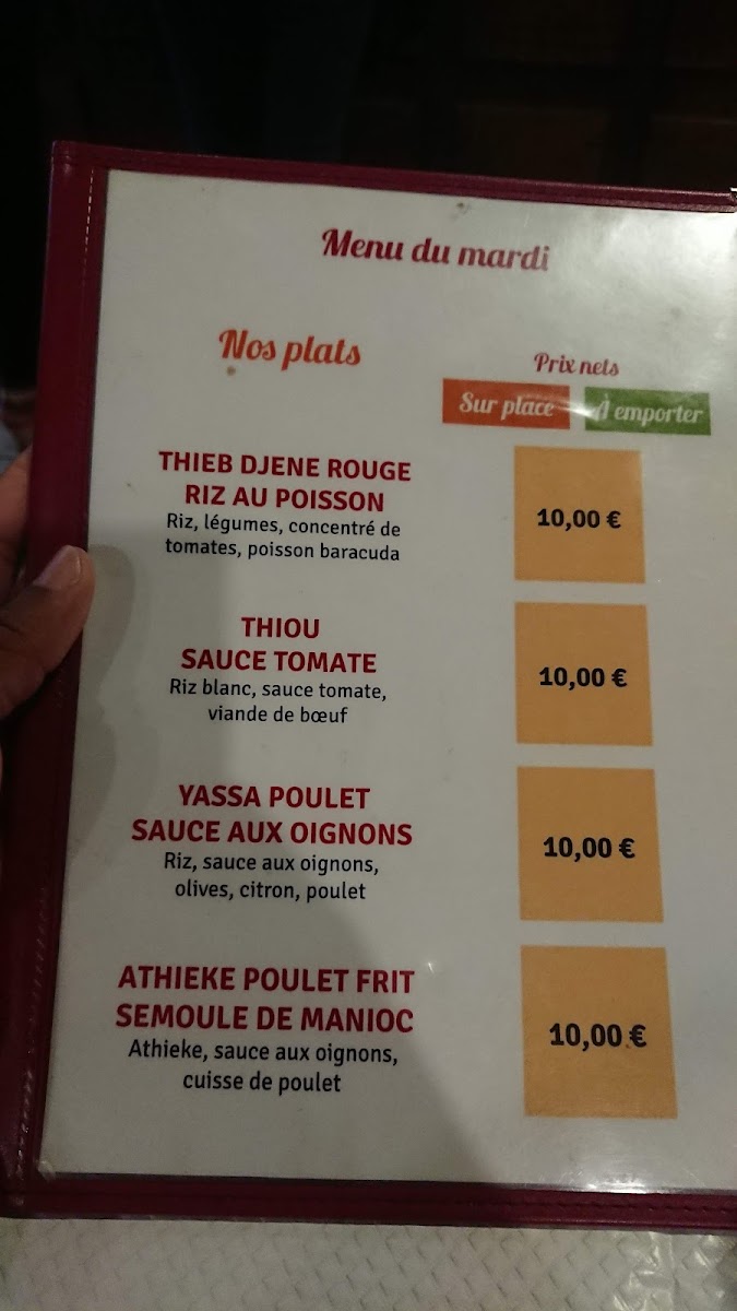 Le Djoliba Photo Menu 6
