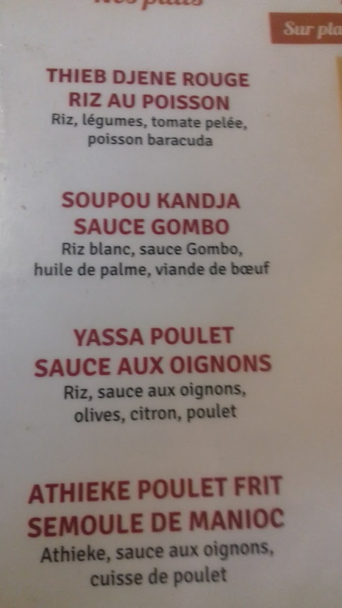 Le Djoliba Photo Menu 8
