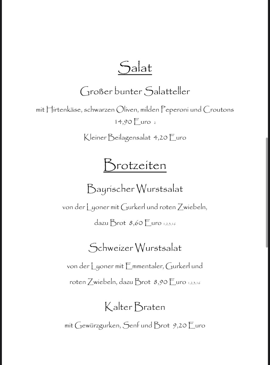NordSüd - Gaststätte Photo Menu 2