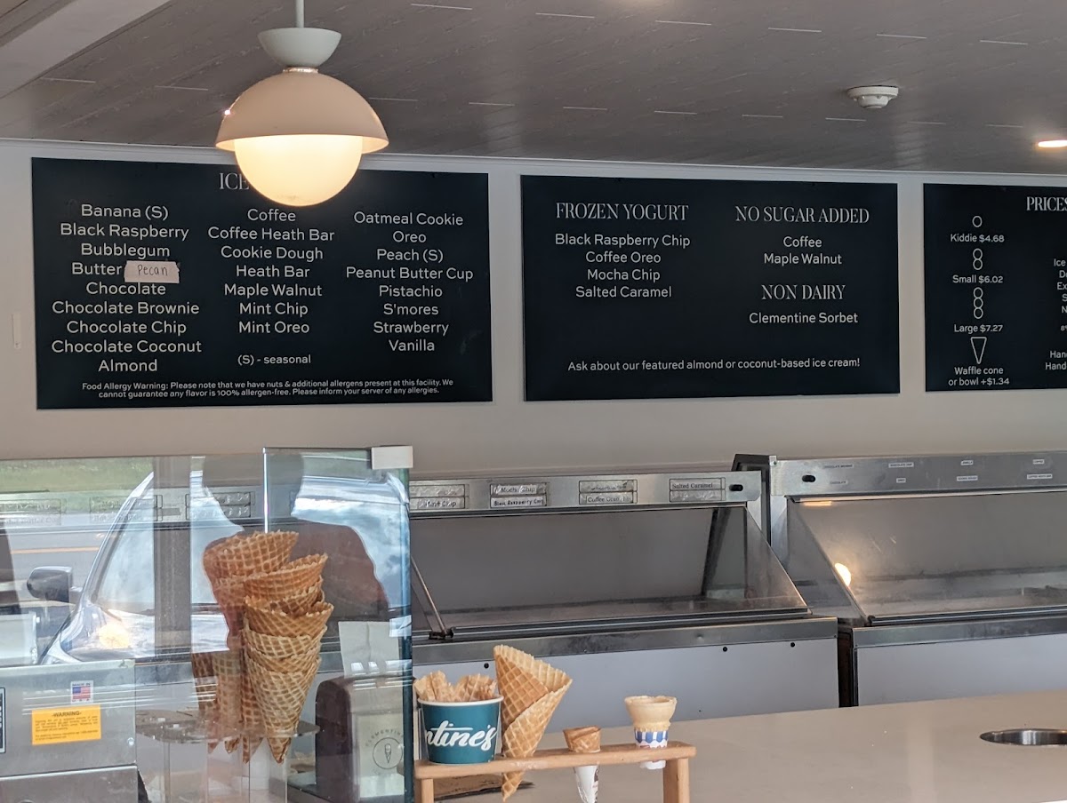 Clemmie’s Homemade Ice Cream Photo Menu 6