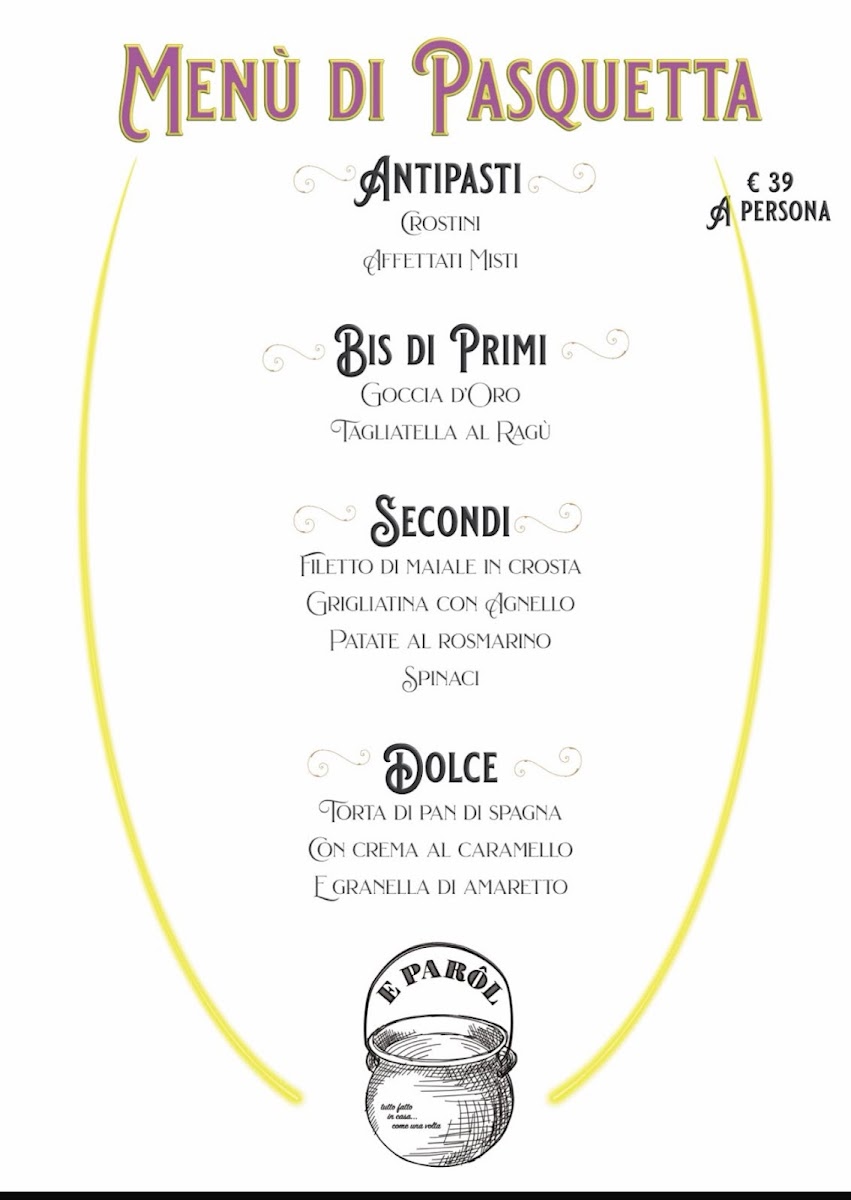 Ristorante E Parôl Photo Menu 3