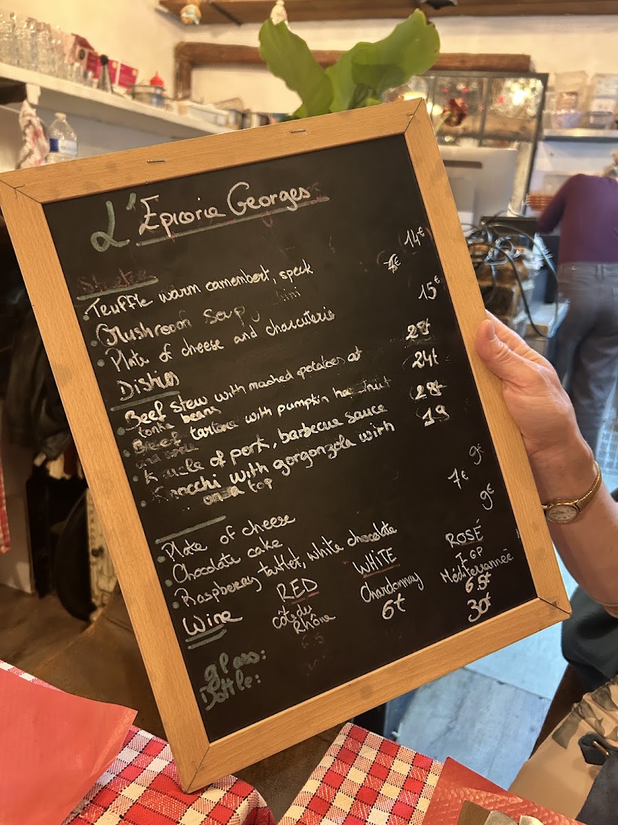 L'épicerie Georges Photo Menu 2