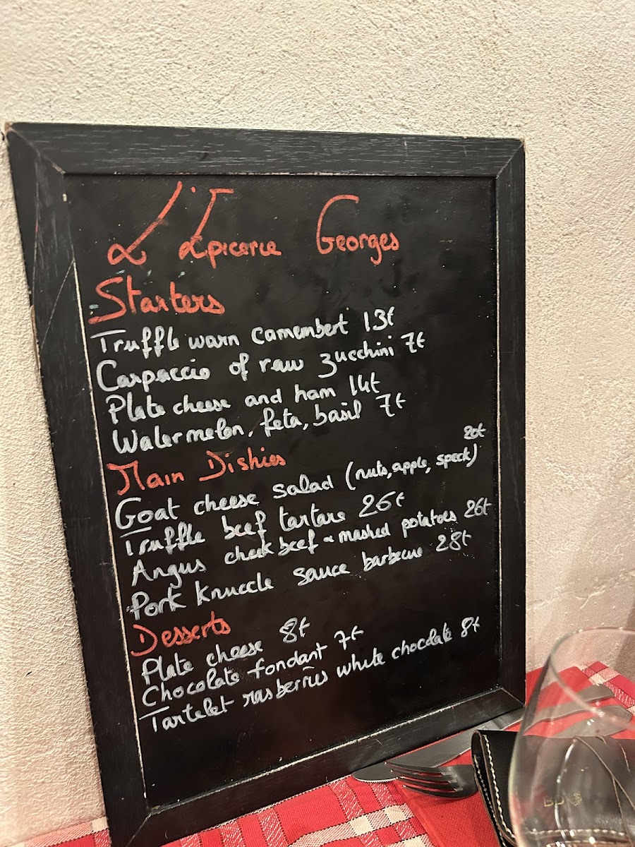 L'épicerie Georges Photo Menu 6