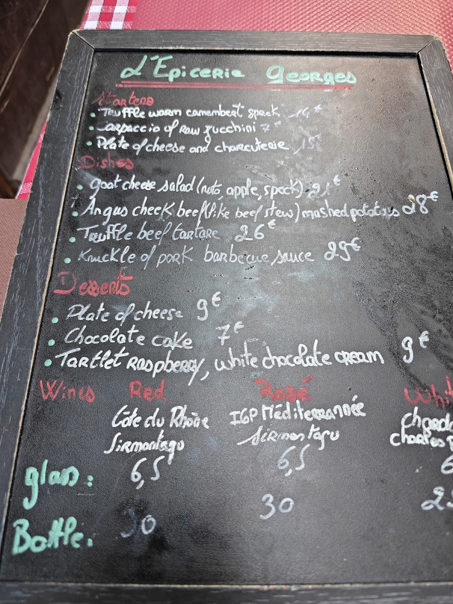 L'épicerie Georges Photo Menu 7
