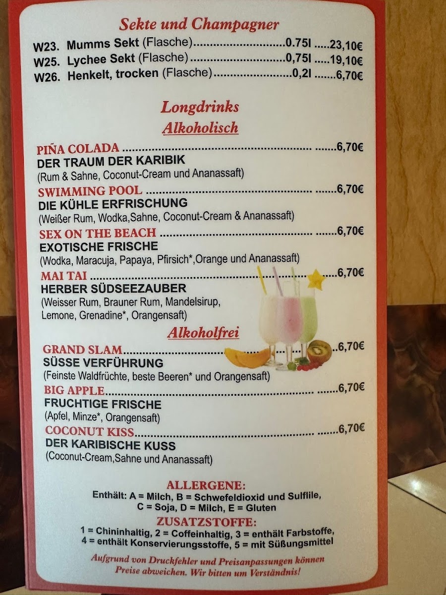 Asia XX-Lucky Restaurant Photo Menu 1