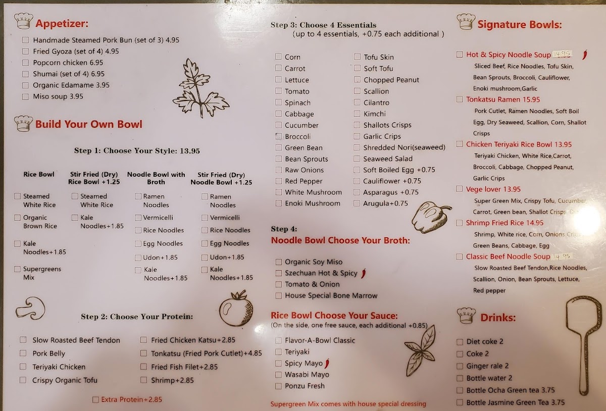 Flavor-A-Bowl (Oh! RAMEN) ???? Photo Menu 6