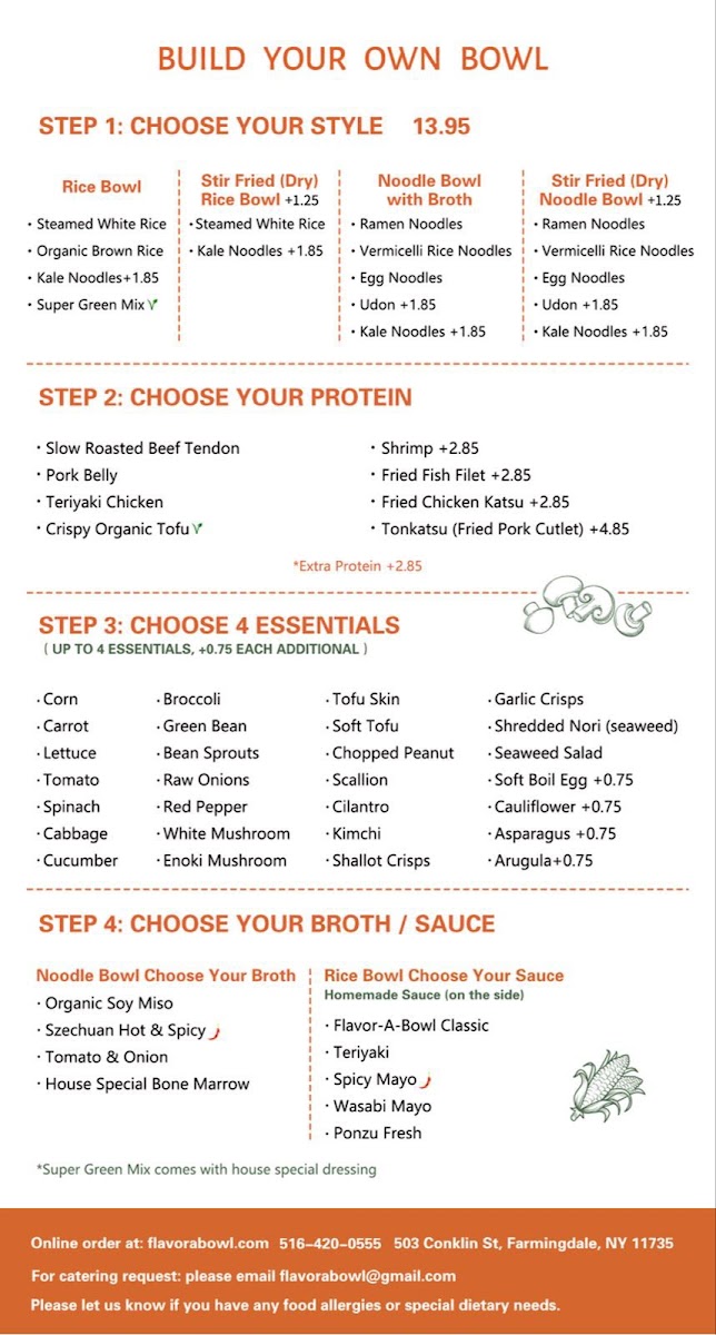 Flavor-A-Bowl (Oh! RAMEN) ???? Photo Menu 7