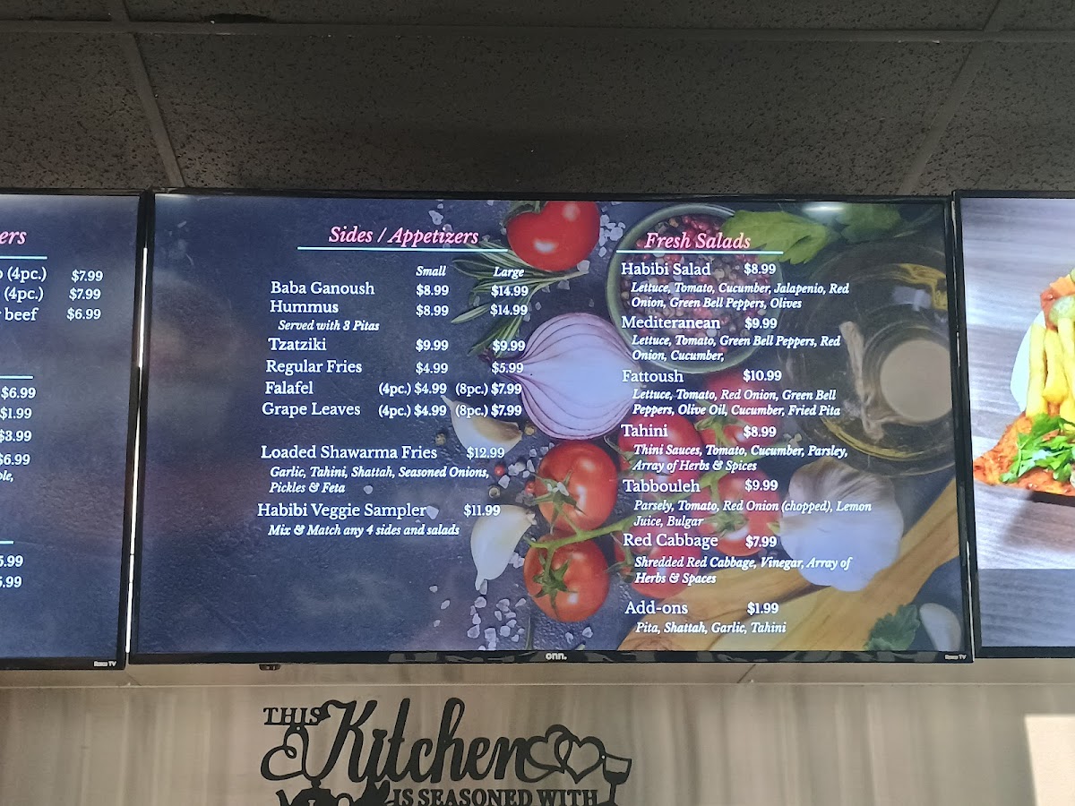 Habibi Eatery Photo Menu 3