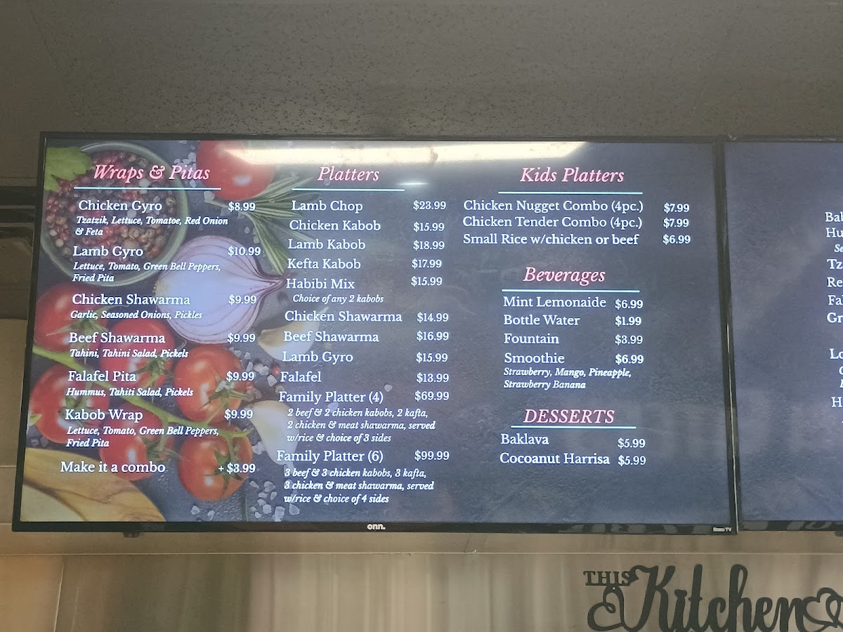 Habibi Eatery Photo Menu 4