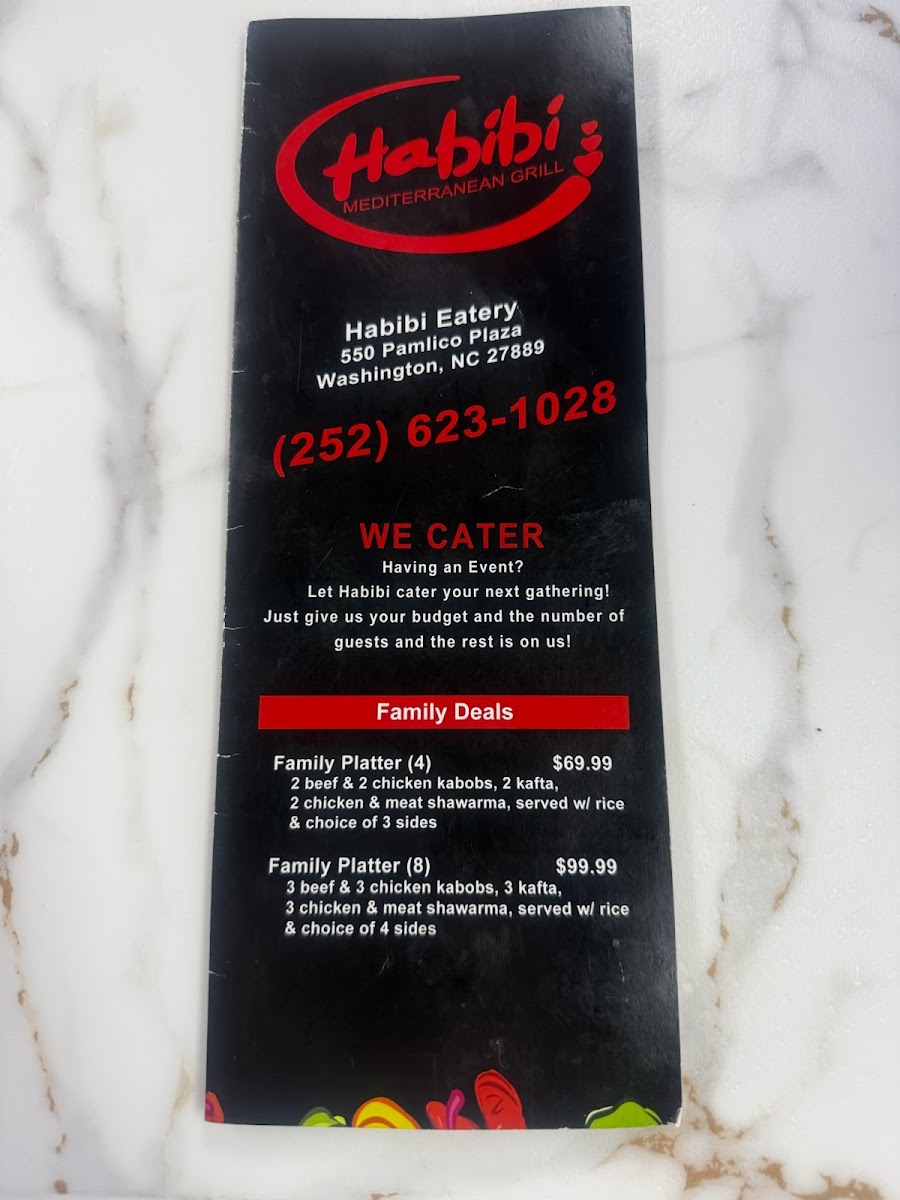 Habibi Eatery Photo Menu 5