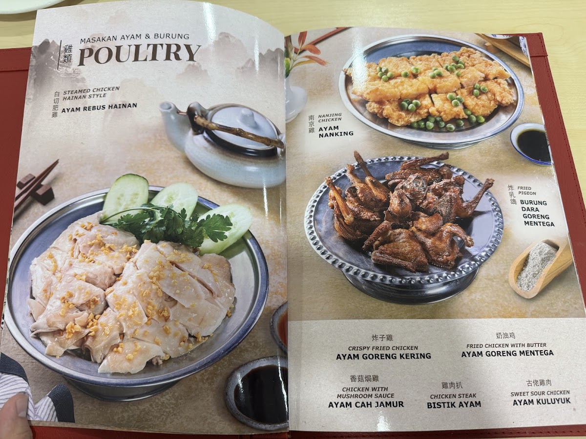 Fajar International Restaurant Photo Menu 2