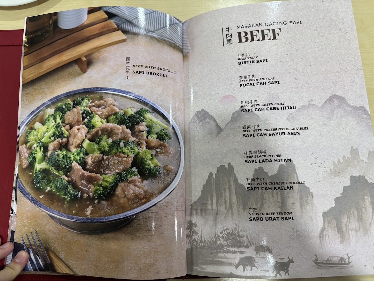 Fajar International Restaurant Photo Menu 7