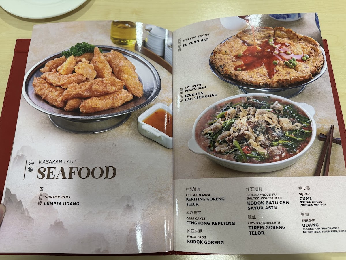 Fajar International Restaurant Photo Menu 9