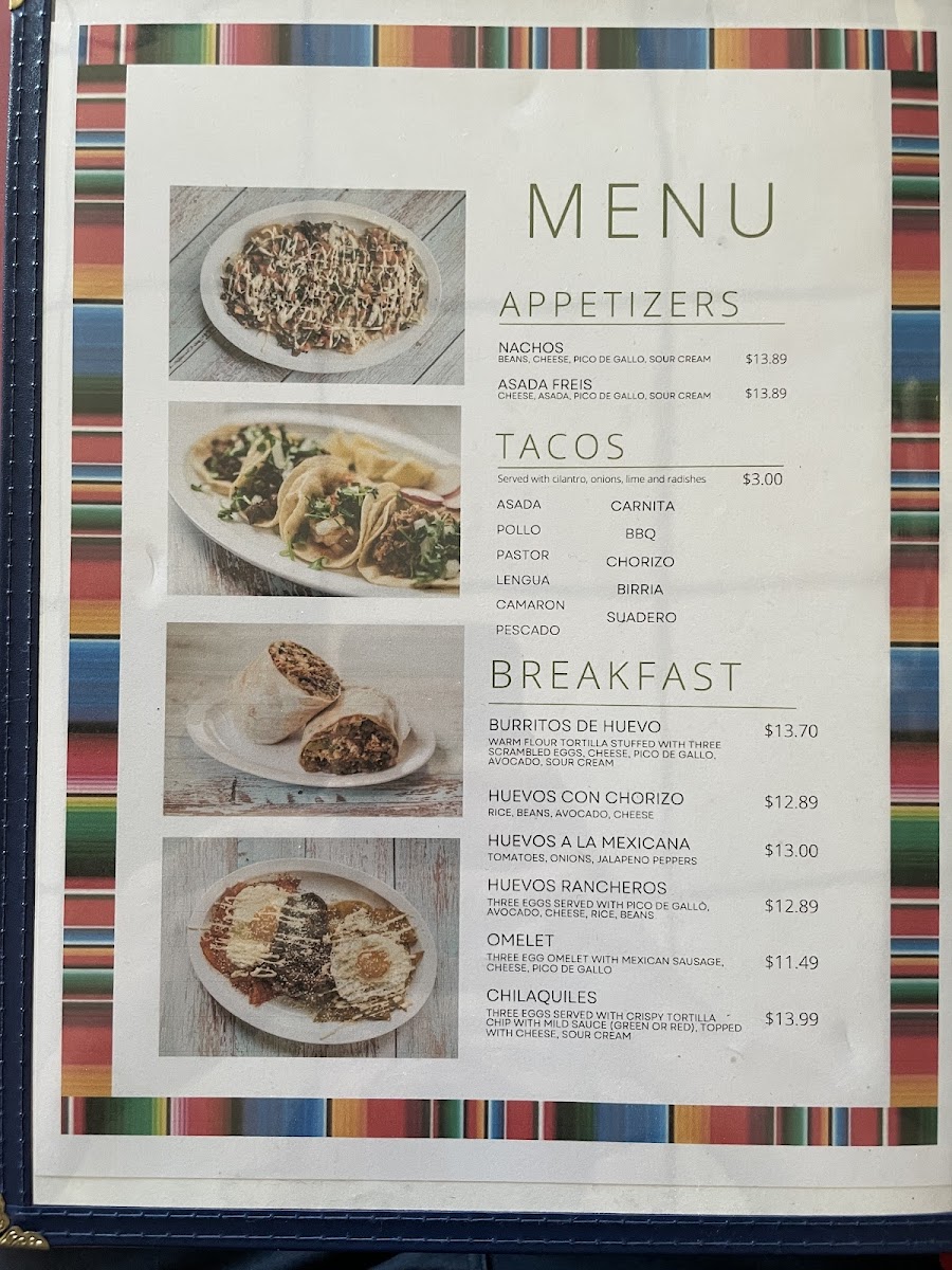 Taqueria Floritas Photo Menu 4