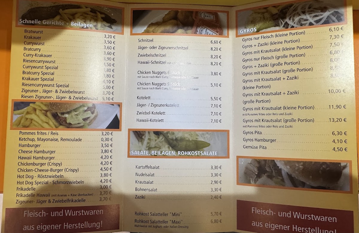 Fleischermeister Grill Photo Menu 2