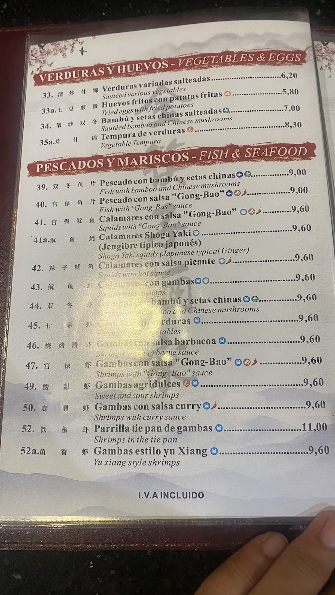 Restaurante Chino Palillos De Oro Photo Menu 6