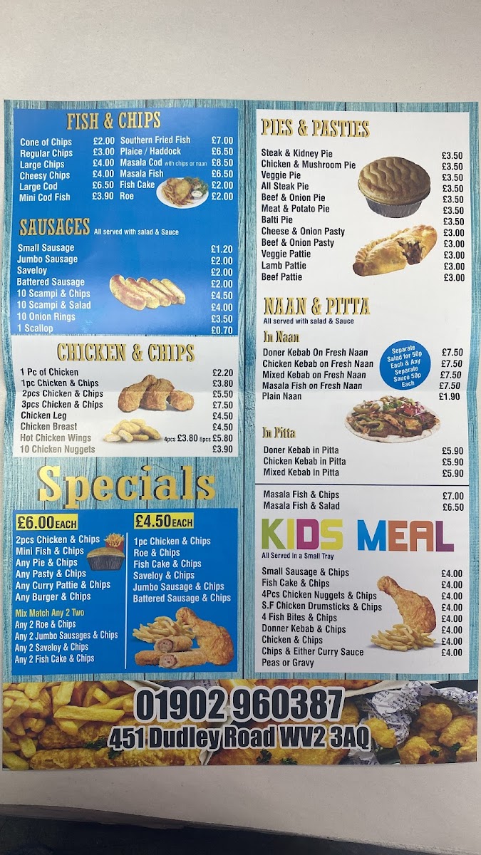 Miami fish bar Photo Menu 1