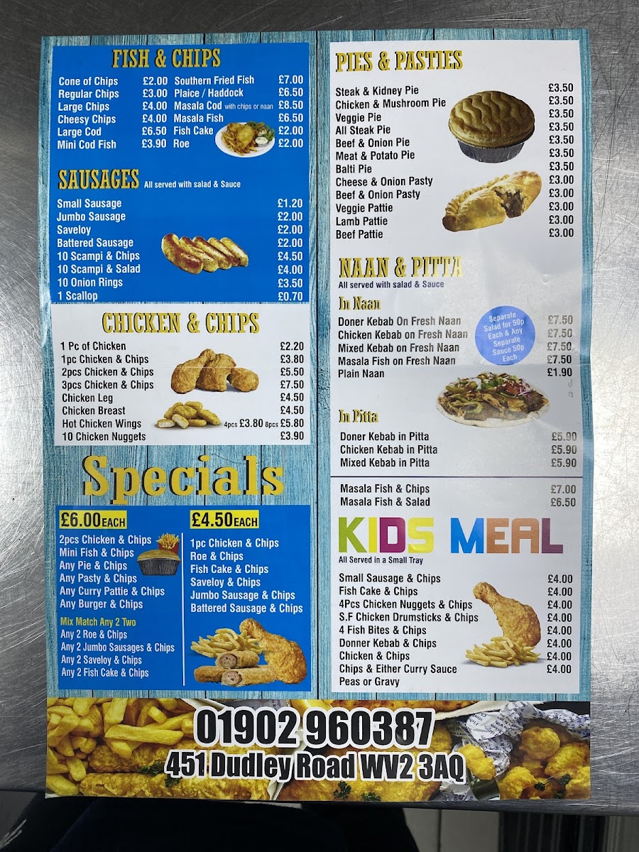 Miami fish bar Photo Menu 2
