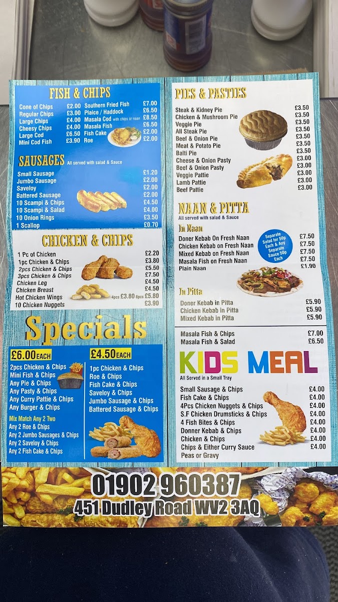 Miami fish bar Photo Menu 3