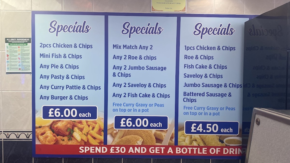 Miami fish bar Photo Menu 4