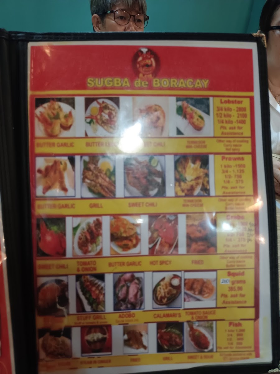 Sugba De Boracay Restobar Photo Menu 4