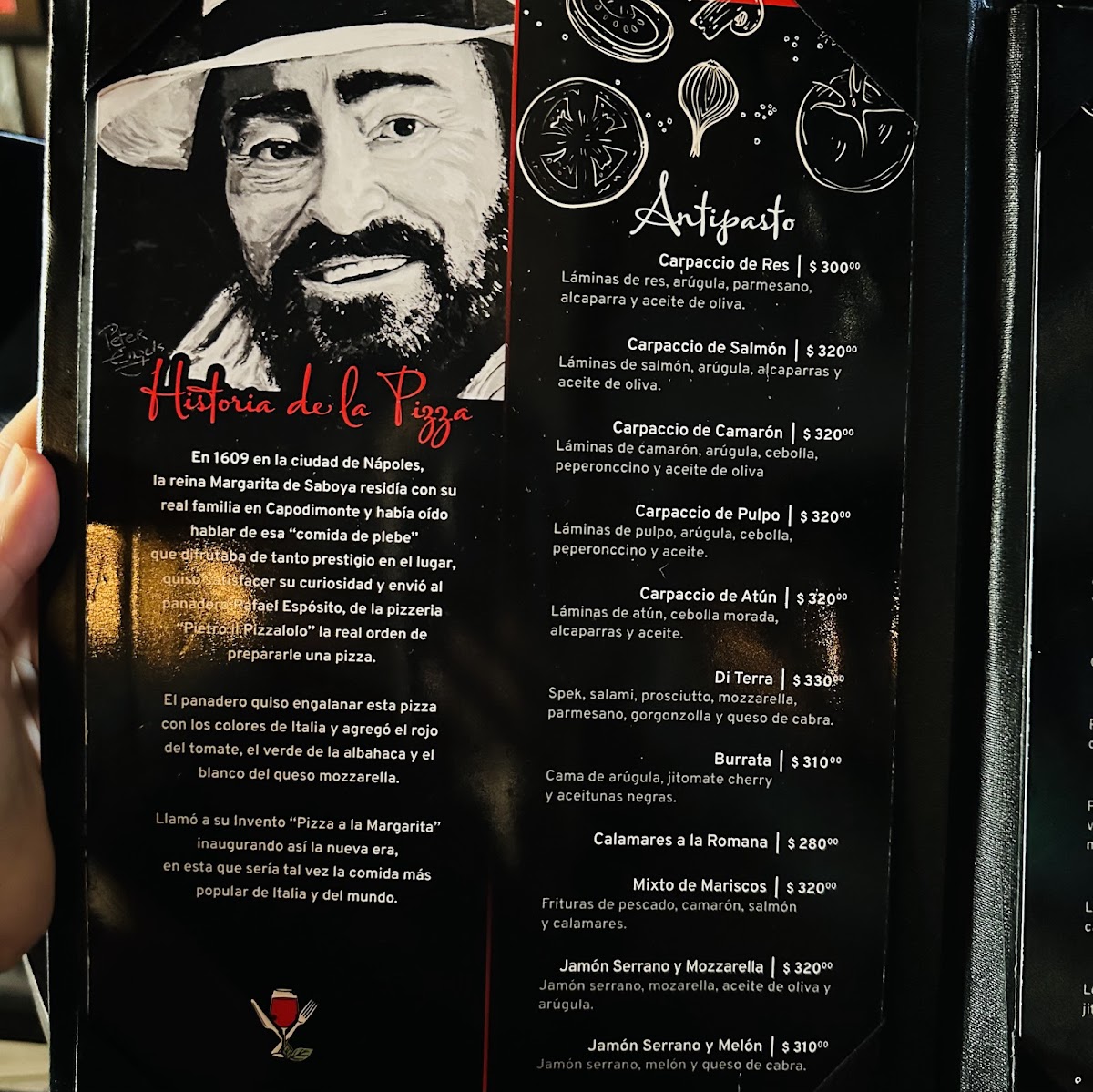 Pavarotti Ristorante Photo Menu 8