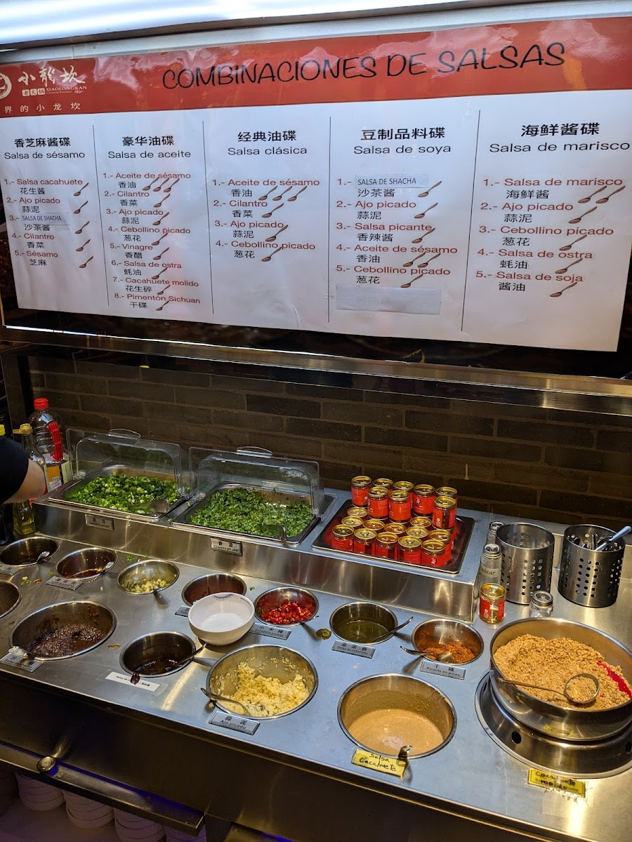 Xiaolongkan Hotpot Zaragoza小龙坎火锅 Photo Menu 3