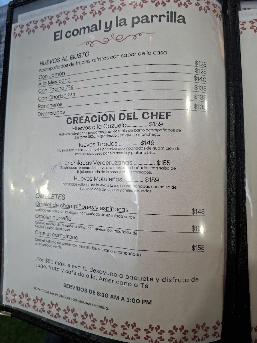 El Comal y la Parrilla Photo Menu 3