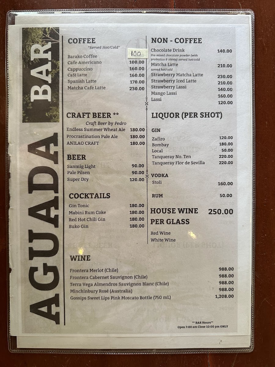 Café Aguada Photo Menu 6