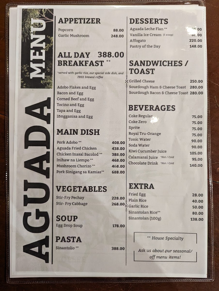 Café Aguada Photo Menu 7