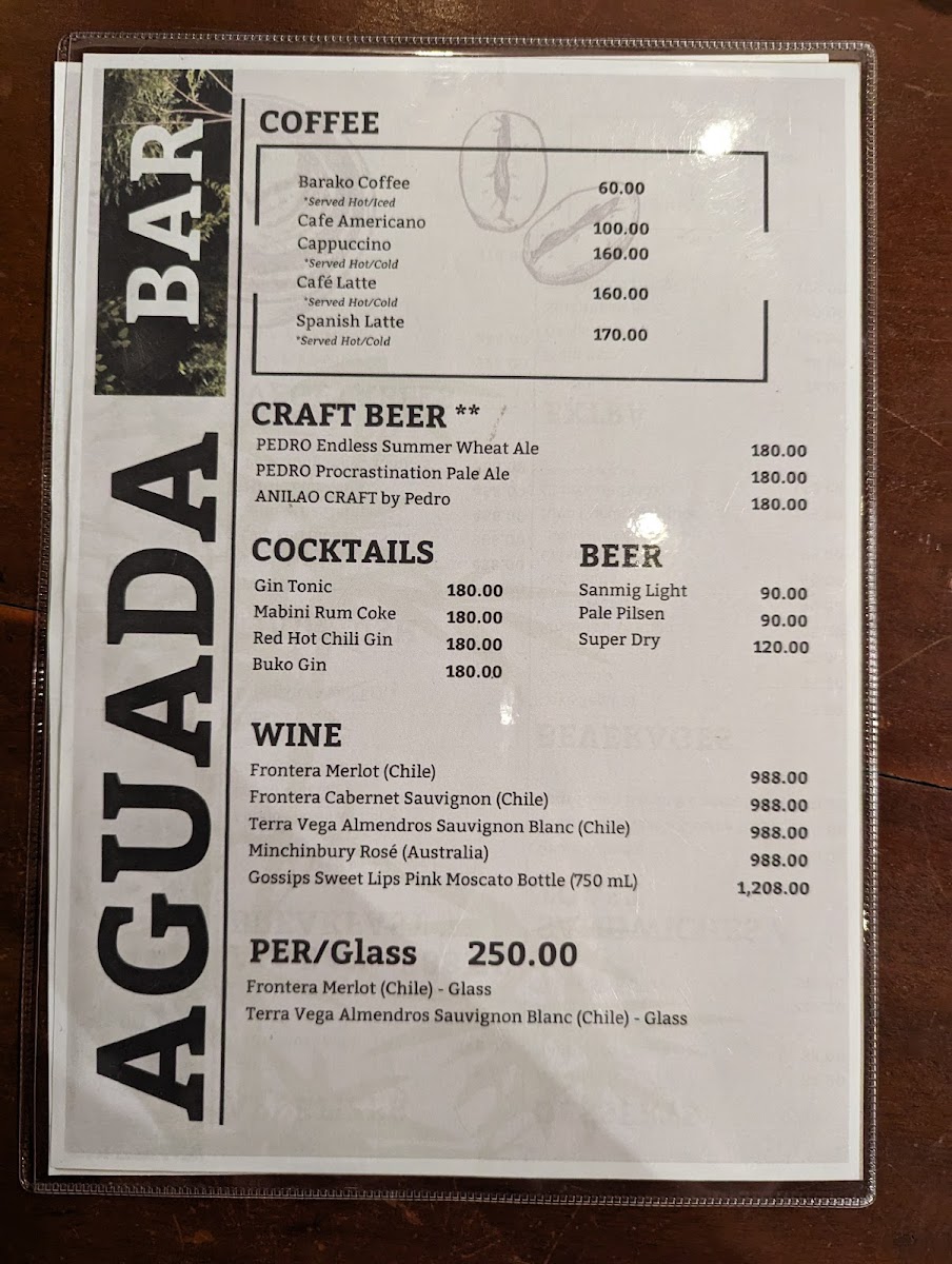 Café Aguada Photo Menu 8
