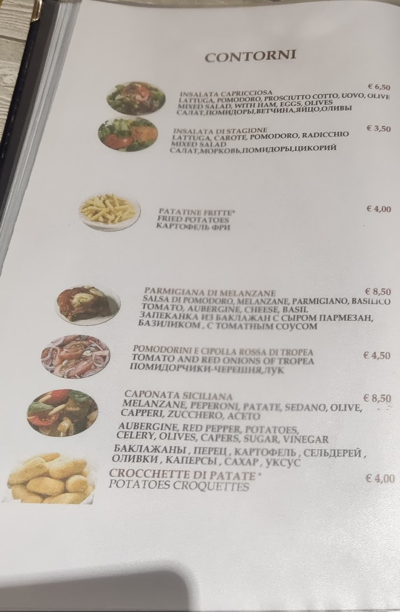 Ristorante Pizzeria La Sirenetta Photo Menu 7
