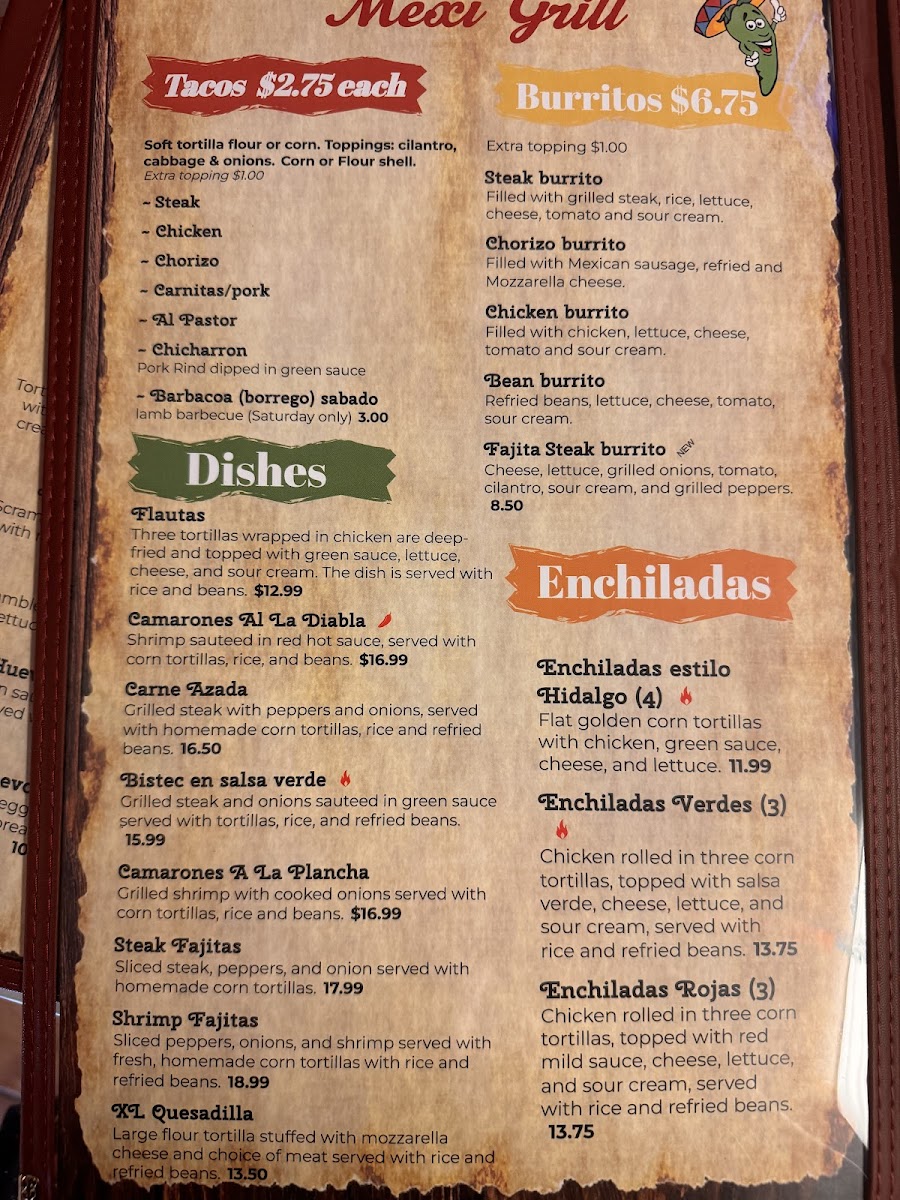 Antojitos De Mi Tierra Hidalguense Photo Menu 7