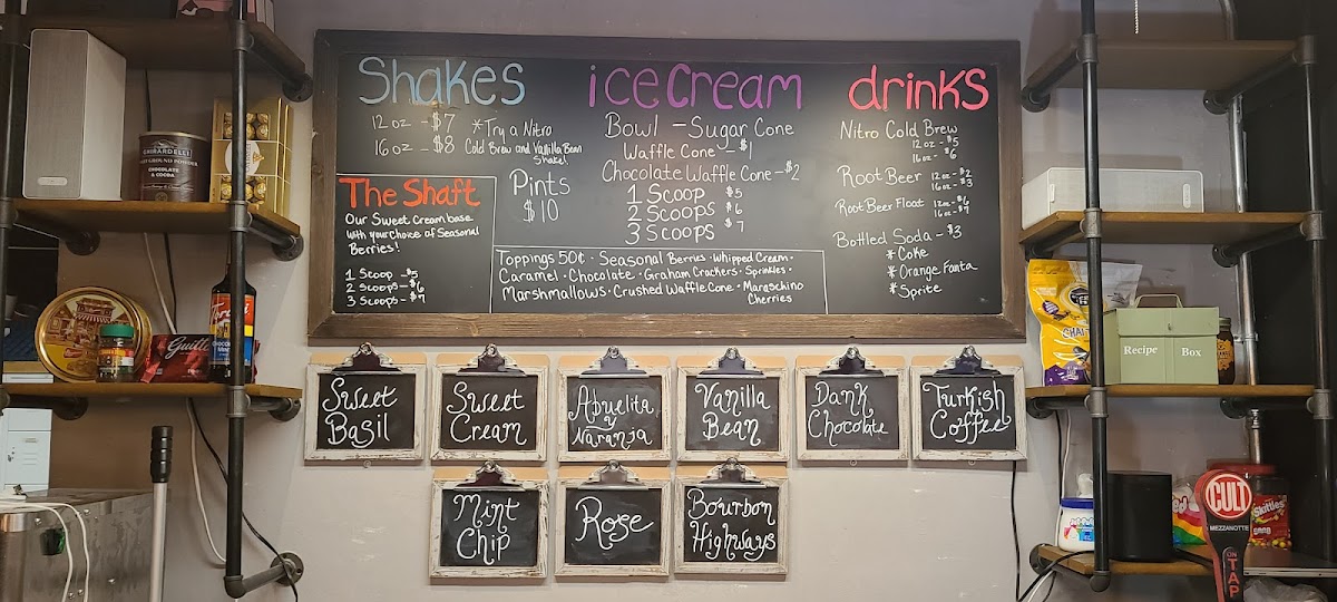 LIX Uptown Ice Cream Photo Menu 2