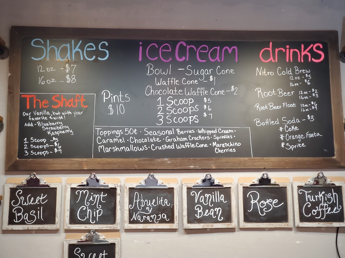 LIX Uptown Ice Cream Photo Menu 3