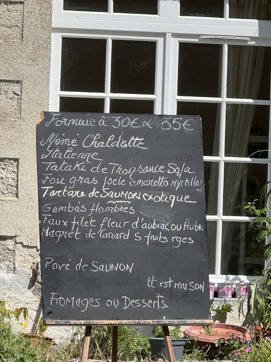 Restaurant La Chaldette - Restaurant à La Chaldette Photo Menu 1